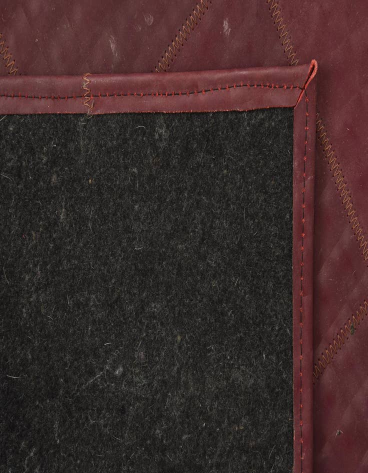 Detail image of 2' 1 x 3' 1 Cowhide Leather Rug