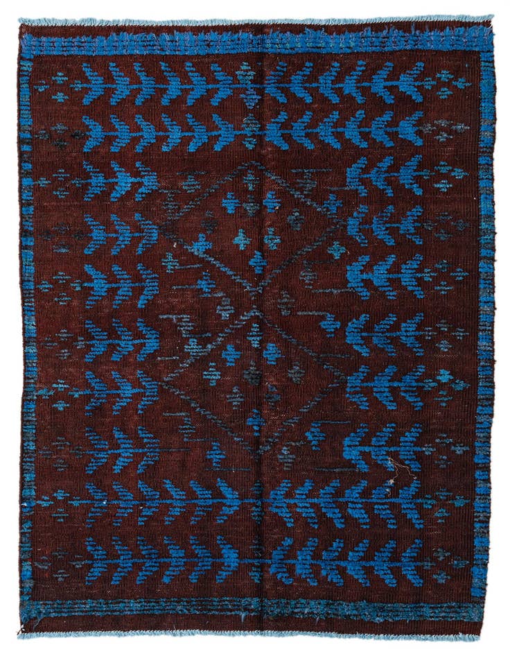 Detail image of 4' 3 x 6' Hand Knotted Darya Wool Rug