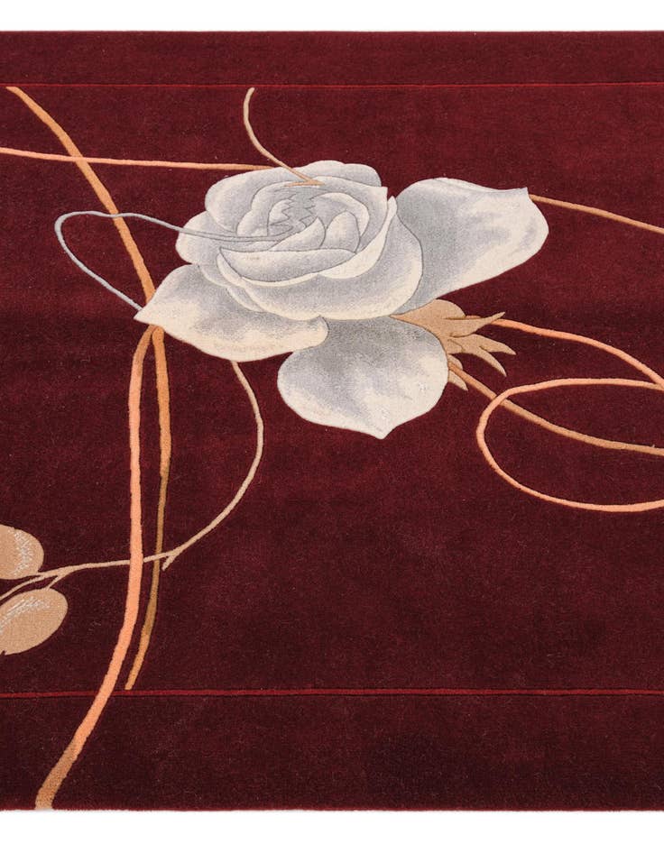 Detail image of 3' 11 x 5' 11  Hand Knotted Darya Rug