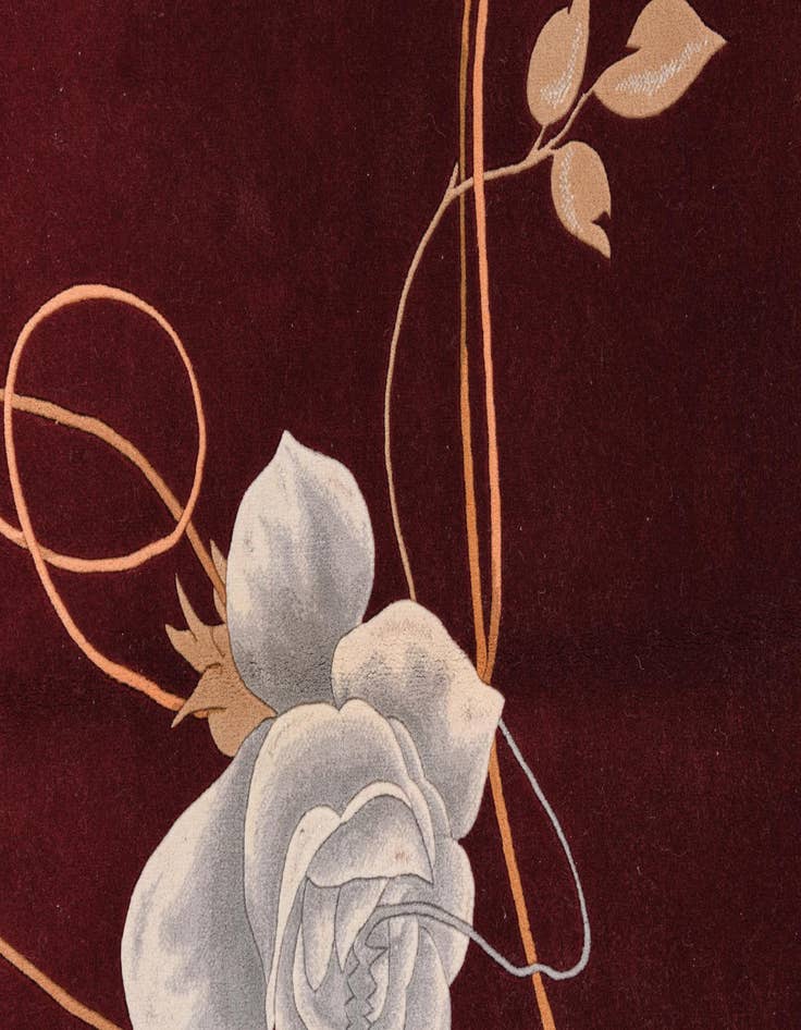 Detail image of 3' 11 x 5' 11  Hand Knotted Darya Rug