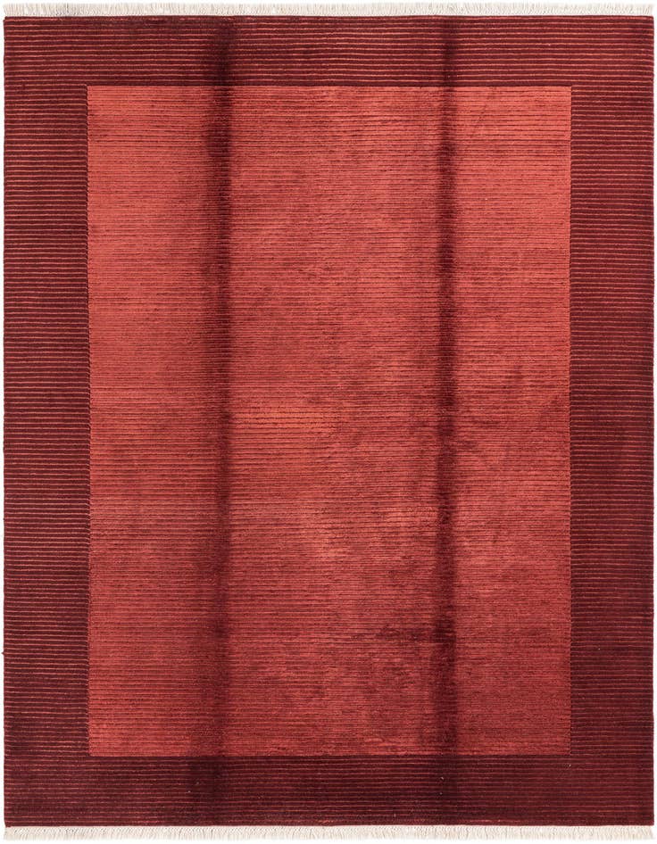Detail image of 5' 6 x 7' 10 Hand Knotted Darya Wool Rug