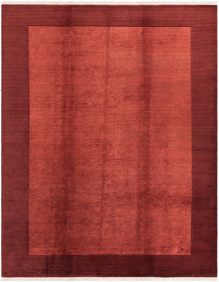Detail image of 6' 6 x 9' 10 Hand Knotted Darya Wool Rug