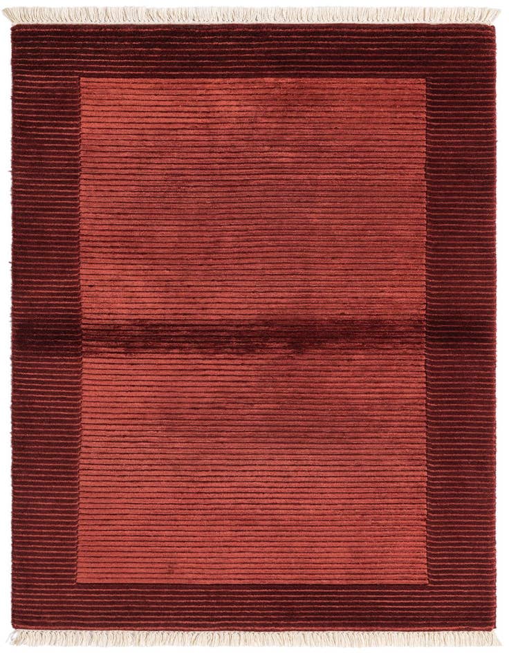 Detail image of 2' 6 x 4' 11 Hand Knotted Darya Wool Rug