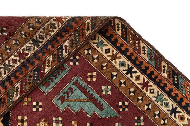5' x 7' Hand Knotted Kars Wool Rug