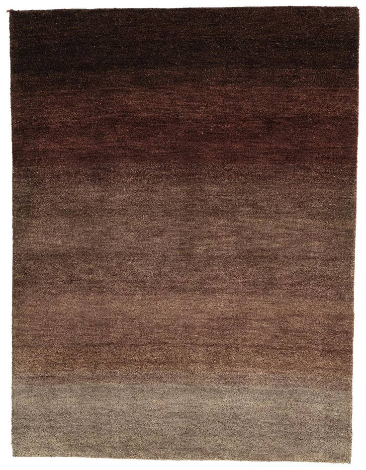 Detail image of 4' 3 x 5' 11 Hand Knotted Kashkuli Gabbeh Wool Rug