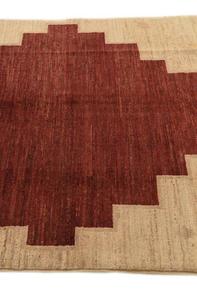 3' 10 x 5' 10 Hand Knotted Kashkuli Gabbeh Wool Rug