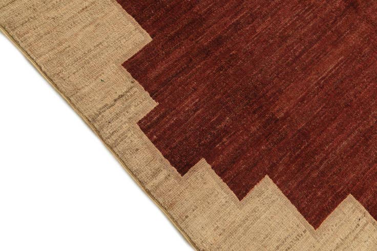 Detail image of 3' 10 x 5' 10 Hand Knotted Kashkuli Gabbeh Wool Rug