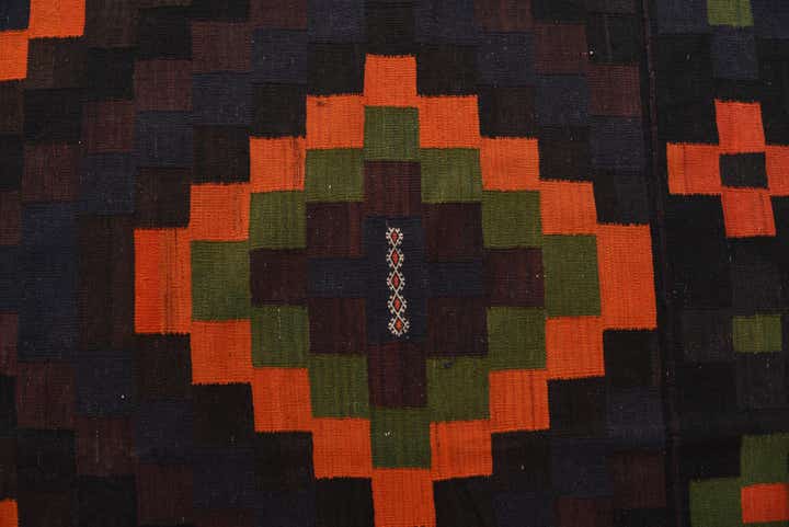 10' x 15' 9 Hand Woven Kilim Afghan Wool Rug