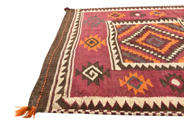Detail image of 3' x 4' Hand Woven Kilim Fars Wool Rug