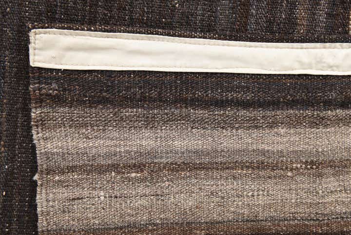 4' 4 x 5' 9 Hand Woven Kilim Modern Wool Rug