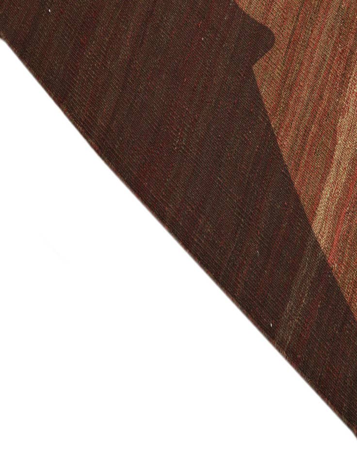 Detail image of 6' 3 x 9'  Hand Woven Kilim Modern Wool Rug