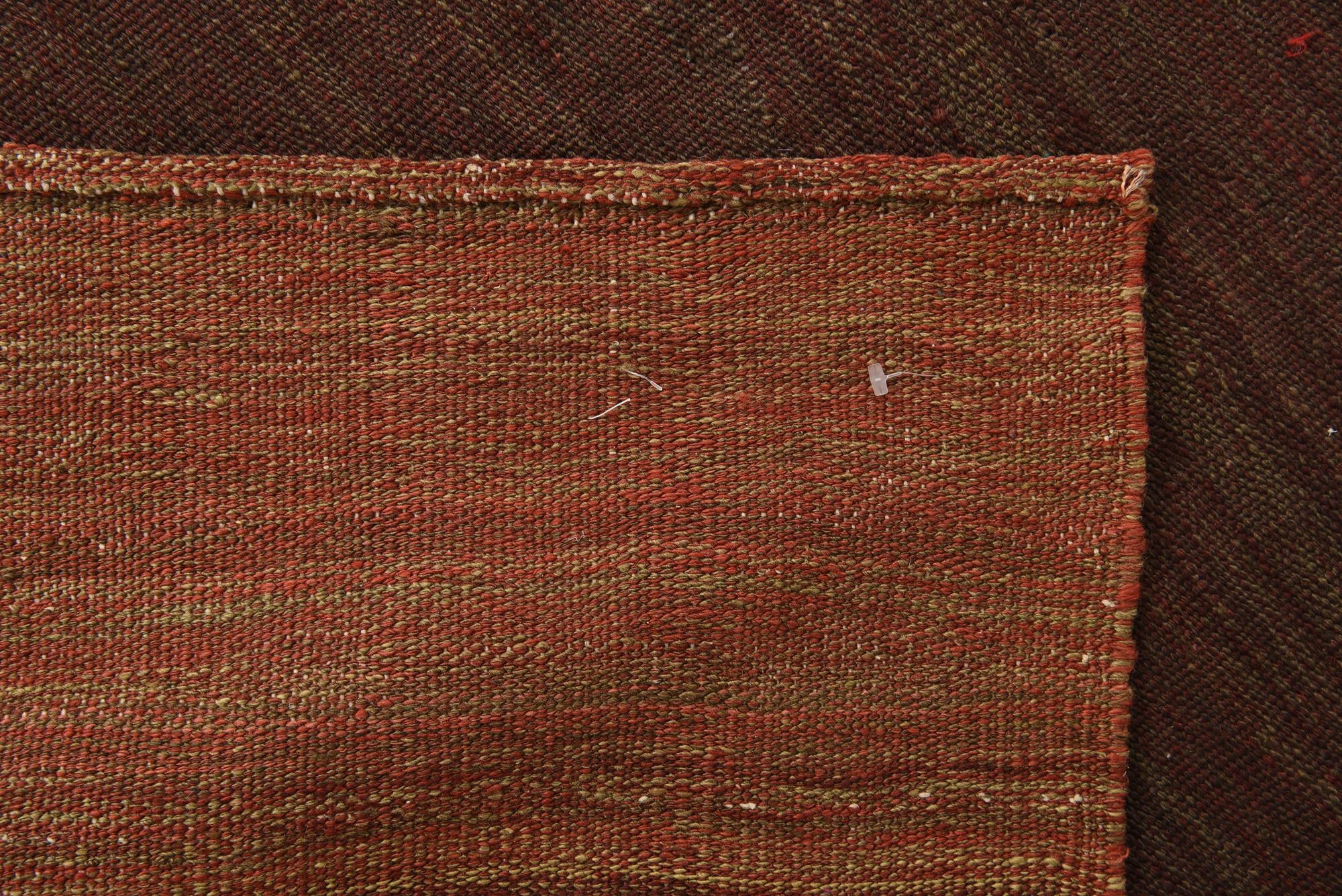 6' 3 x 9' Hand Woven Kilim Modern Wool Rug