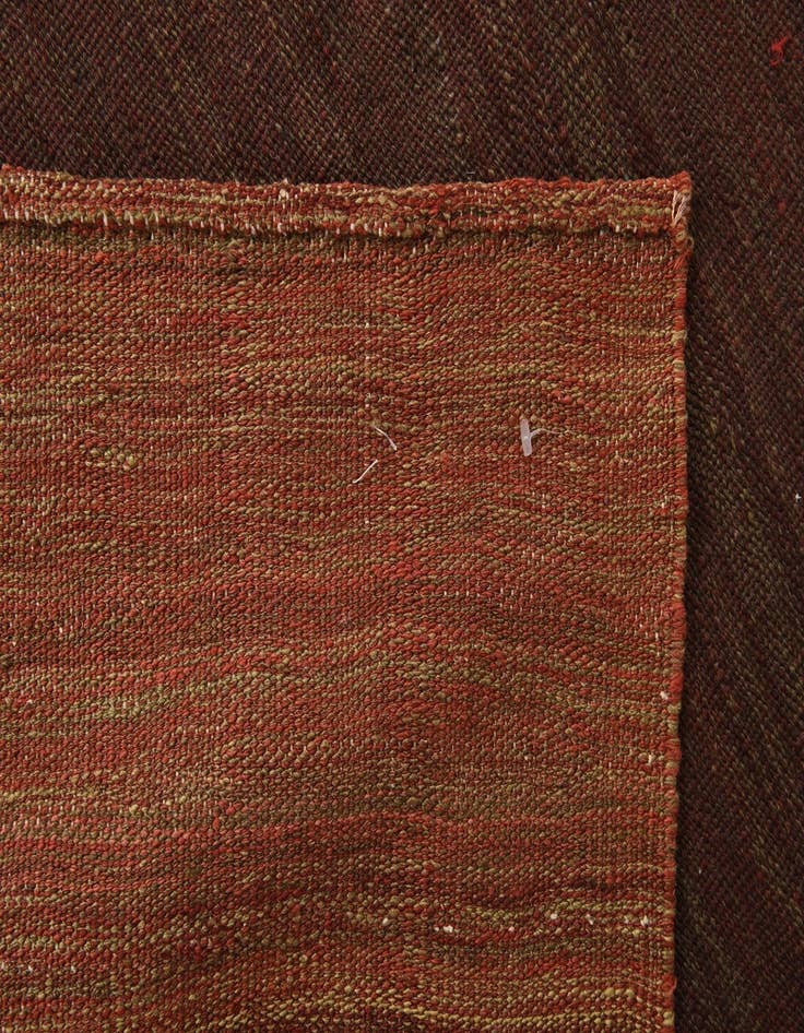 Detail image of 6' 3 x 9'  Hand Woven Kilim Modern Wool Rug