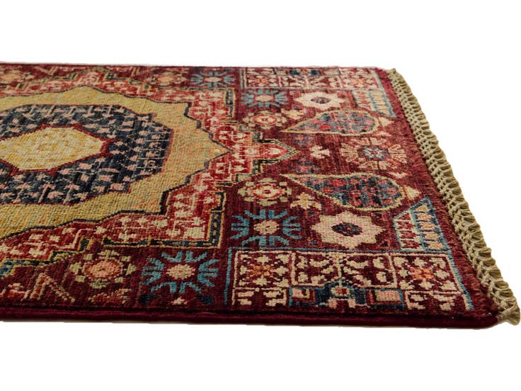 Detail image of 1' 11 x 3' Hand Knotted Mamluk Ziegler Rug