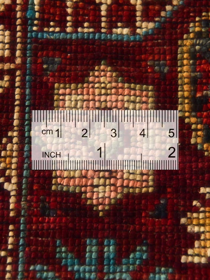 Detail image of 1' 11 x 3' Hand Knotted Mamluk Ziegler Rug