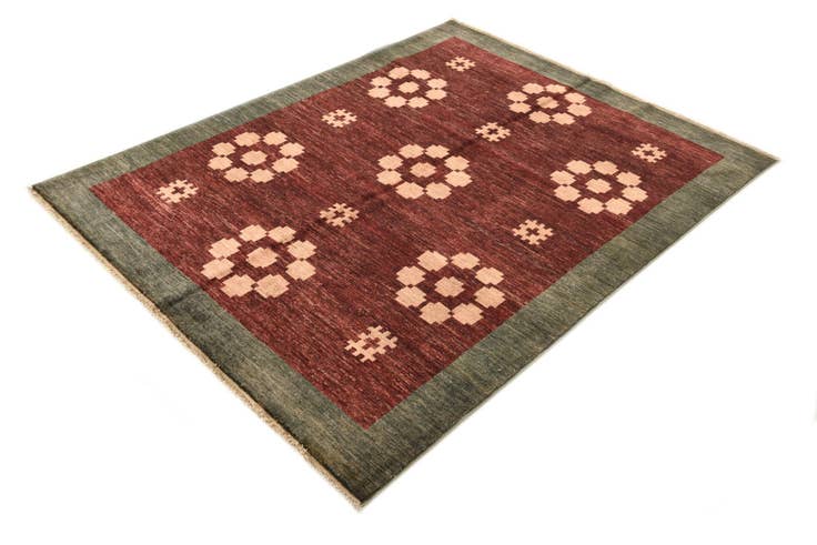Detail image of 5' x 6' 5 Hand Knotted Modern Ziegler Rug