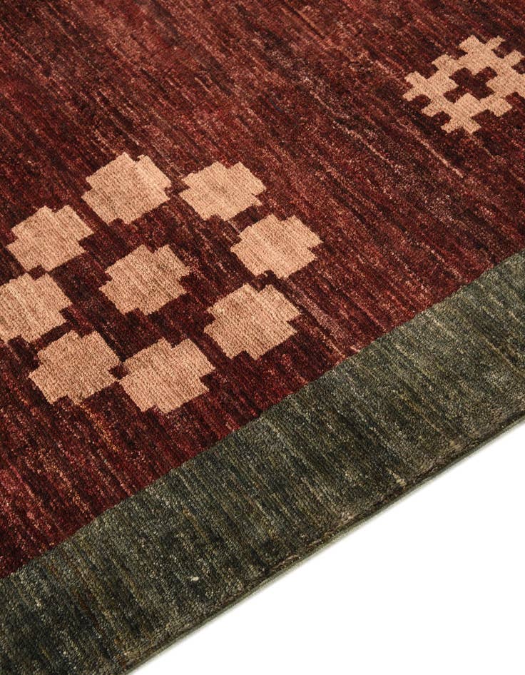 Detail image of 5' x 6' 5  Hand Knotted Modern Ziegler Rug