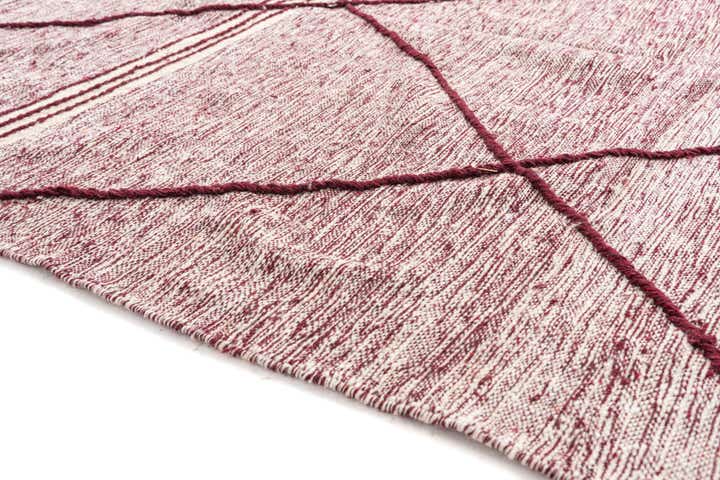 6' x 9' 8 Hand Knotted Moroccan Wool Rug