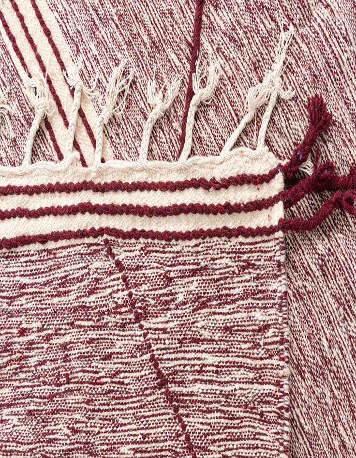 Detail image of 6' x 9' 8  Hand Knotted Moroccan Wool Rug