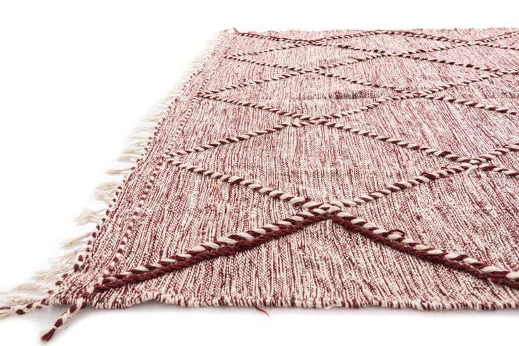 Detail image of 6' 6 x 10' Hand Knotted Moroccan Wool Rug