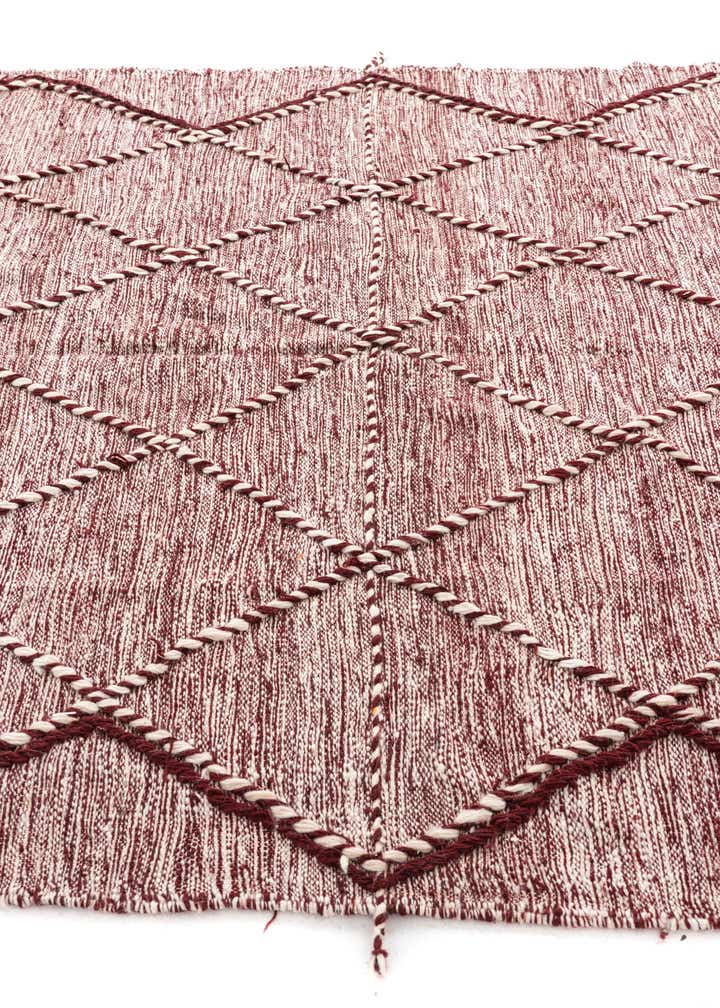 6' 6 x 10' Hand Knotted Moroccan Wool Rug