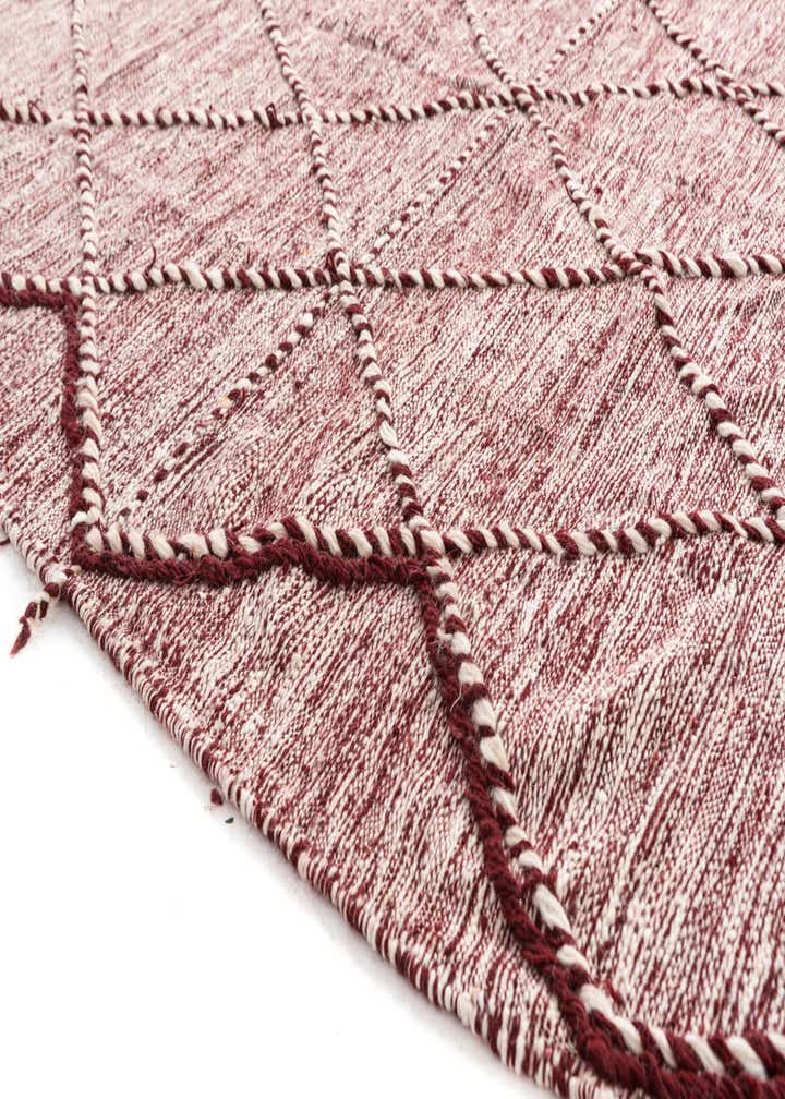 6' 6 x 10' Hand Knotted Moroccan Wool Rug