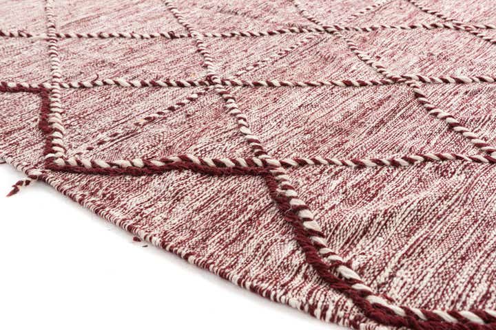 6' 6 x 10' Hand Knotted Moroccan Wool Rug