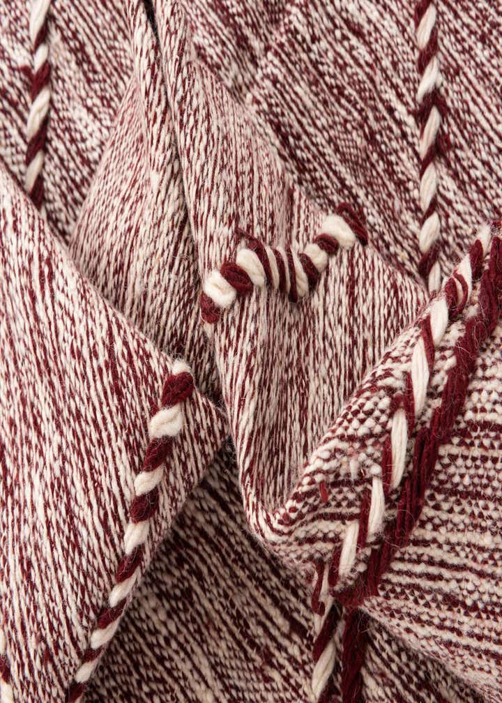 6' 6 x 10' Hand Knotted Moroccan Wool Rug