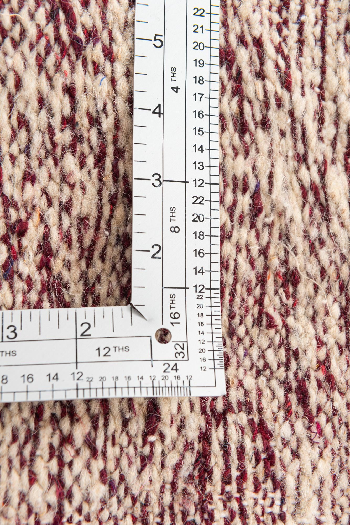 6' 5 x 9' 8 Hand Knotted Moroccan Wool Rug