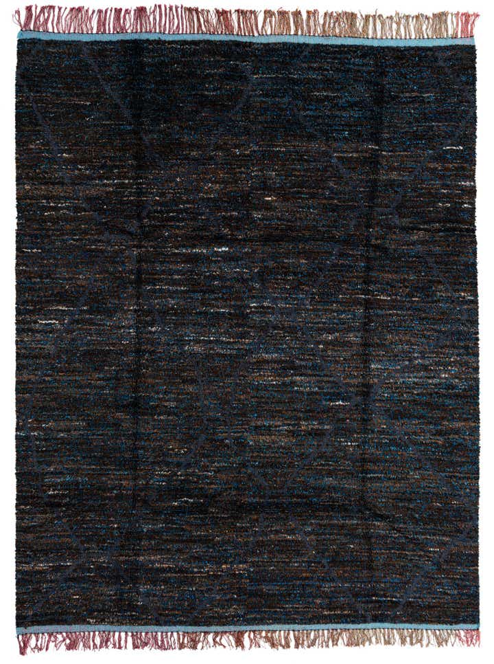 235cm x 300cm Handgeknüpft Marokkanisch Wolle Teppich