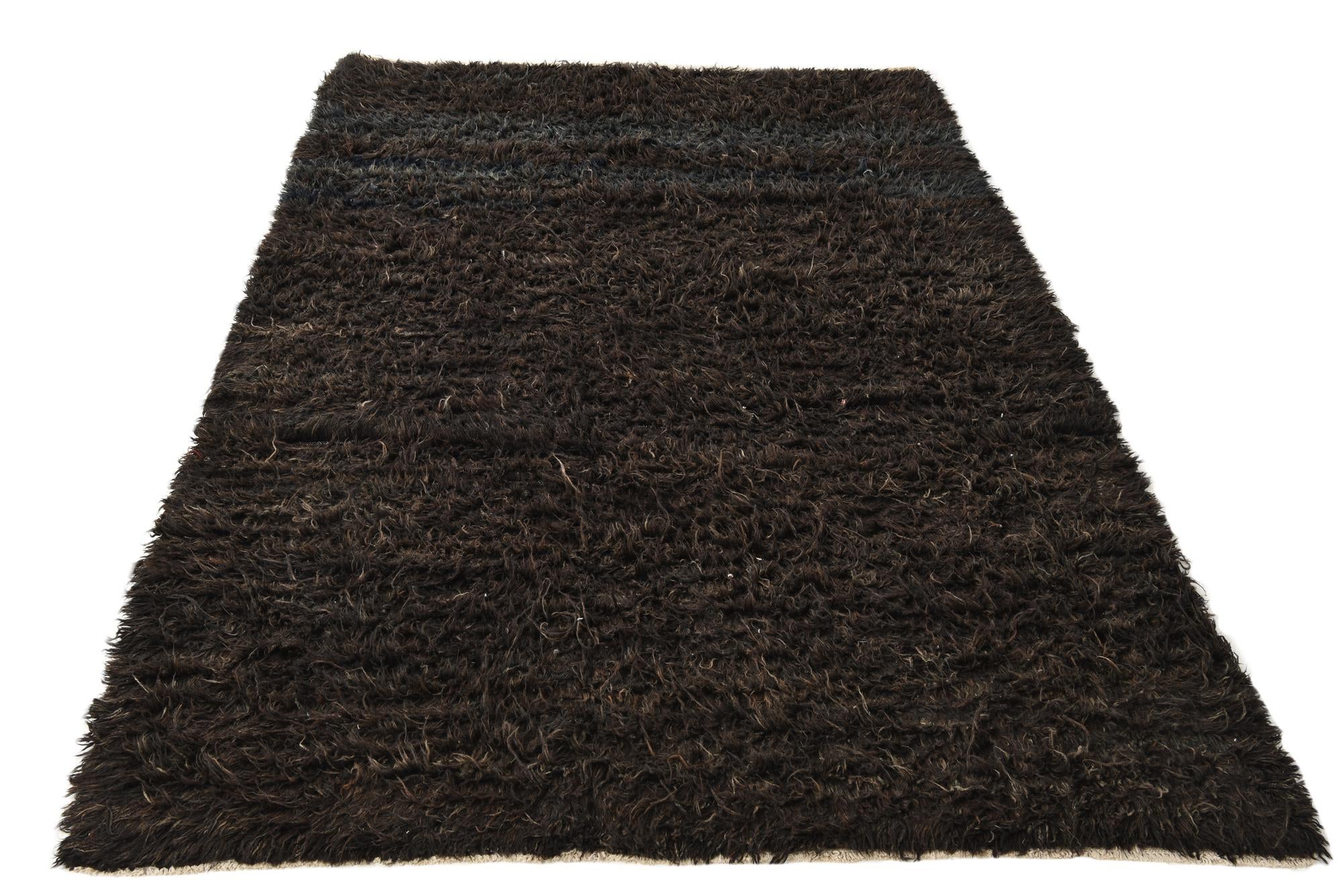 7' 1 x 10' 10 Hand Knotted Moroccan Wool Rug