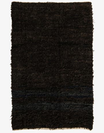 7' 1 x 10' 10 Hand Knotted Moroccan Wool Rug