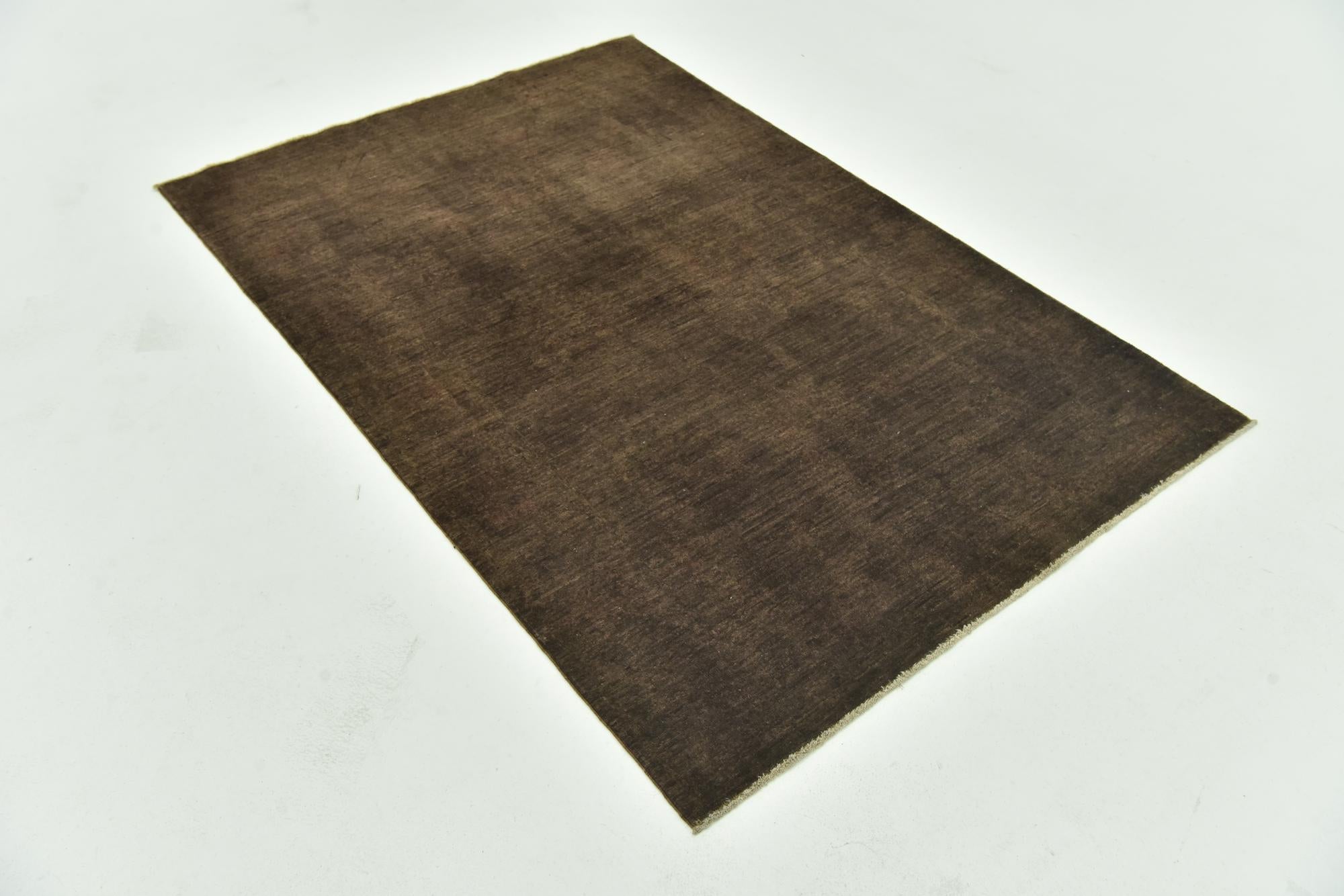4' x 5' 10 Hand Knotted Over-Dyed Ziegler Rug
