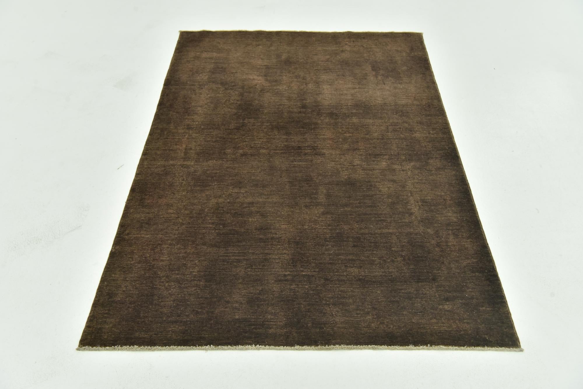4' x 5' 10 Hand Knotted Over-Dyed Ziegler Rug