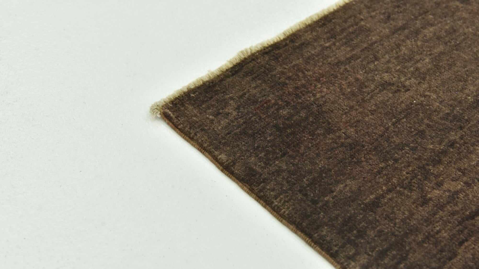 4' x 5' 10 Hand Knotted Over-Dyed Ziegler Rug
