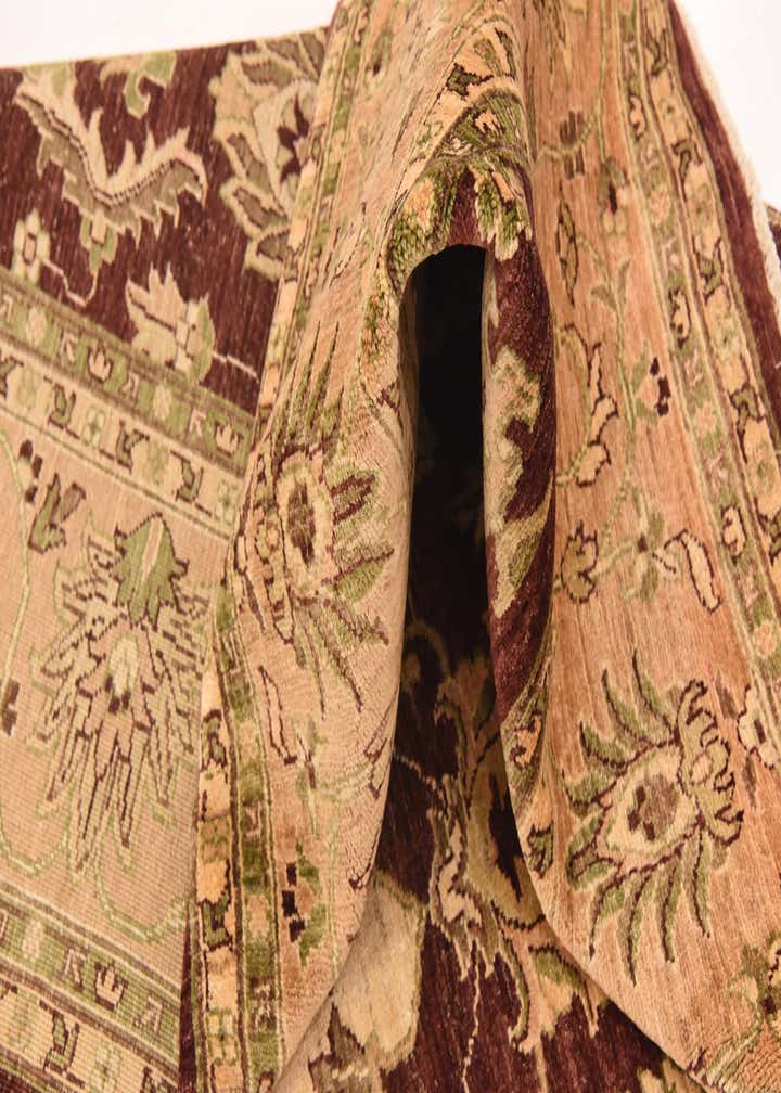 8' 2 x 9' 11 Hand Knotted Peshawar Ziegler Rug