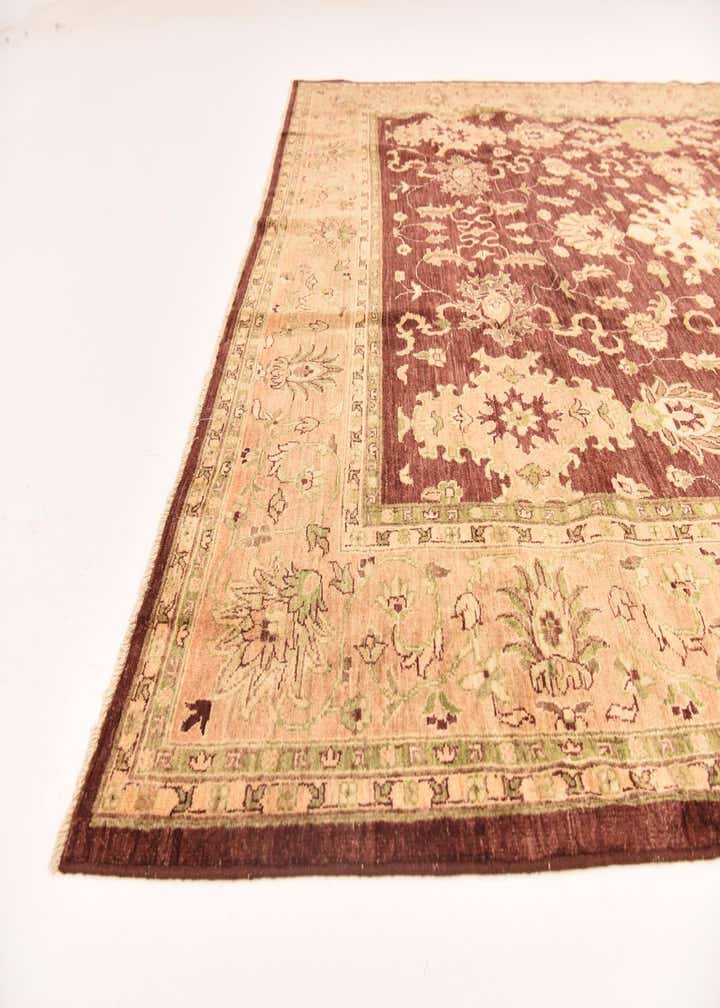 8' 2 x 9' 11 Hand Knotted Peshawar Ziegler Rug