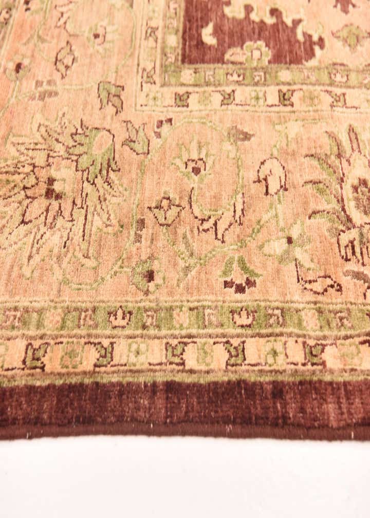 8' 2 x 9' 11 Hand Knotted Peshawar Ziegler Rug