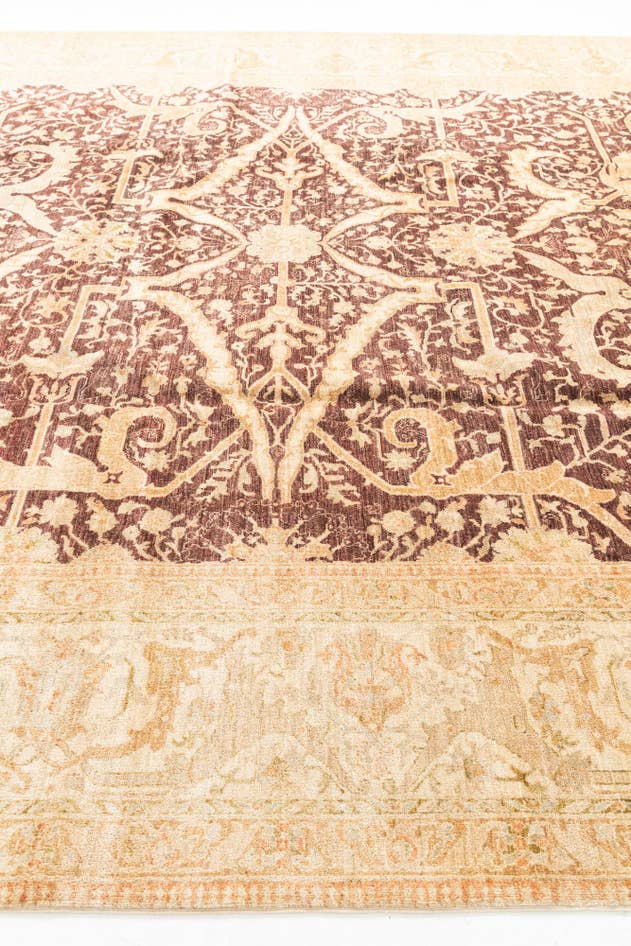 Detail image of 11' 9 x 17' 10 Hand Knotted Peshawar Ziegler Oriental Rug