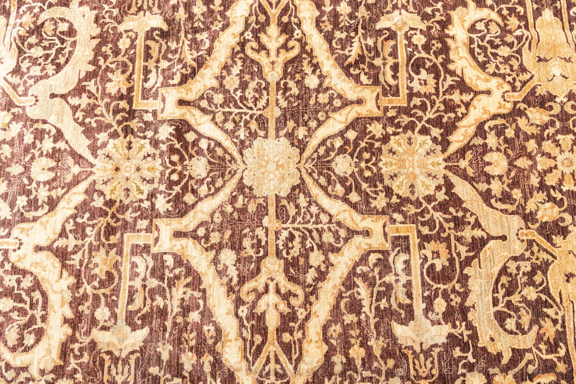 11' 9 x 17' 10 Hand Knotted Peshawar Ziegler Oriental Rug