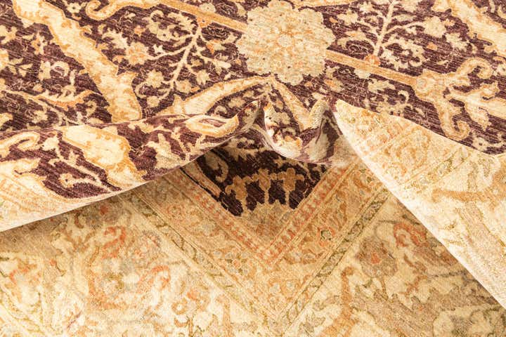 11' 9 x 17' 10 Hand Knotted Peshawar Ziegler Oriental Rug