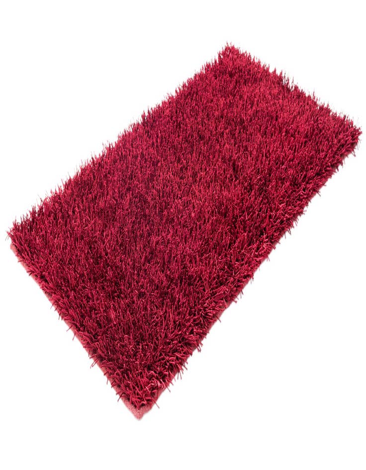 Detail image of 3' 1 x 5' 4  Hand Knotted Solid Shag Oriental Rug