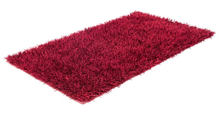 Detail image of 3' 1 x 5' 4 Hand Knotted Solid Shag Oriental Rug