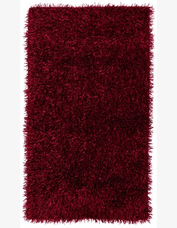 3' 1 x 5' 4 Hand Knotted Solid Shag Oriental Rug