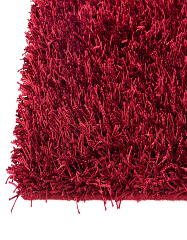 Detail image of 2' 5 x 4'  Hand Knotted Solid Shag Oriental Rug