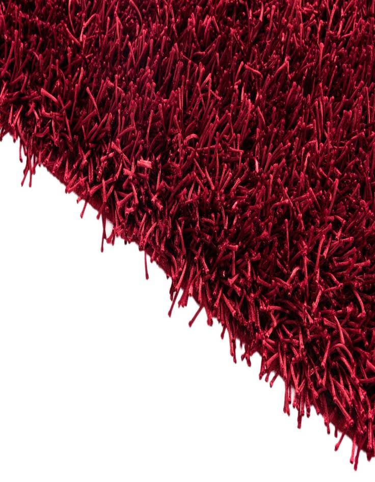 Detail image of 2' 5 x 4'  Hand Knotted Solid Shag Oriental Rug