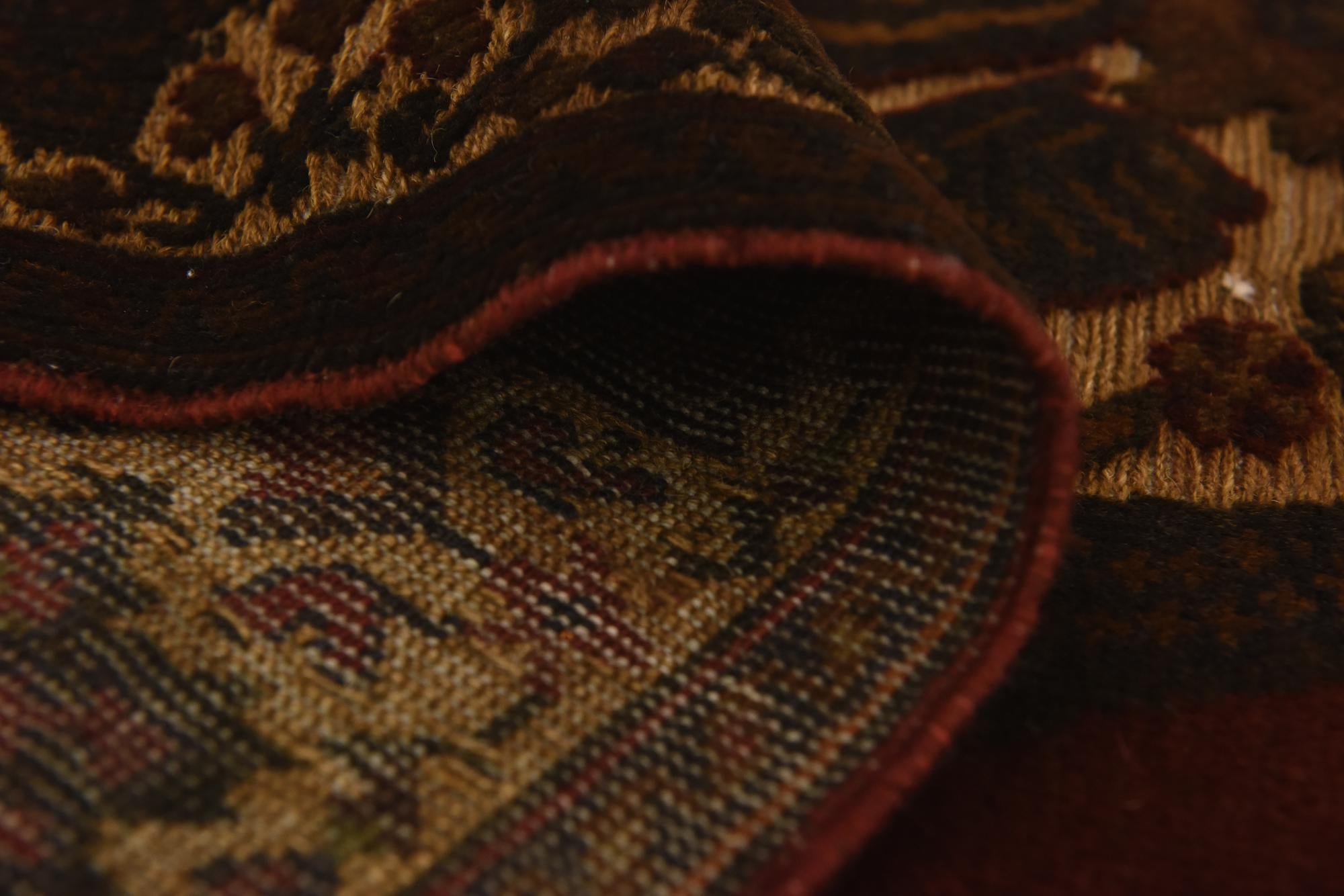 3' 10 x 6' 3 Hand Knotted Sumak Wool Rug