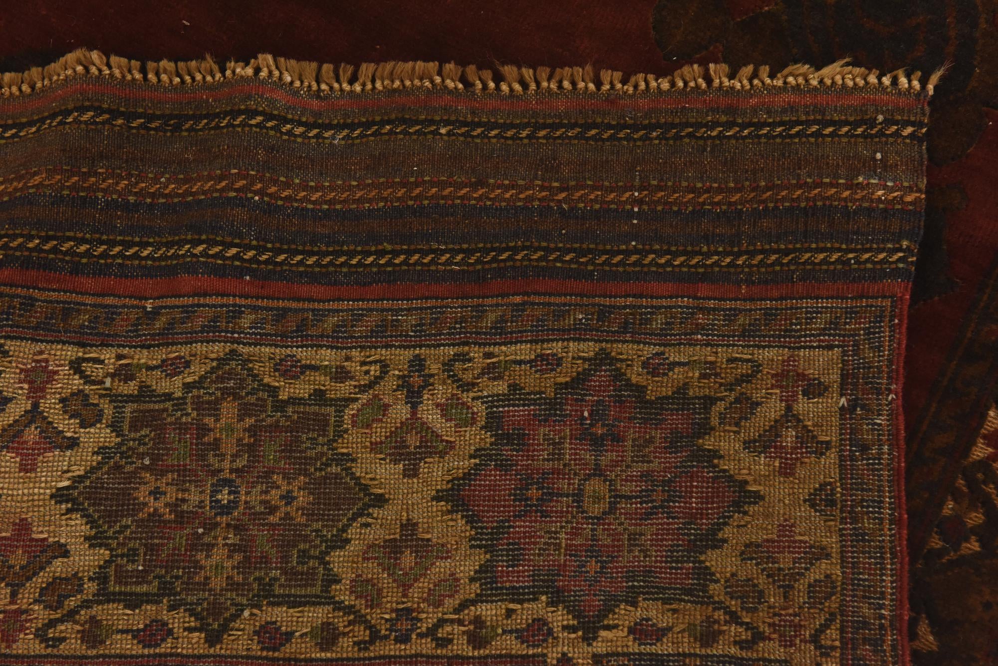 3' 10 x 6' 3 Hand Knotted Sumak Wool Rug