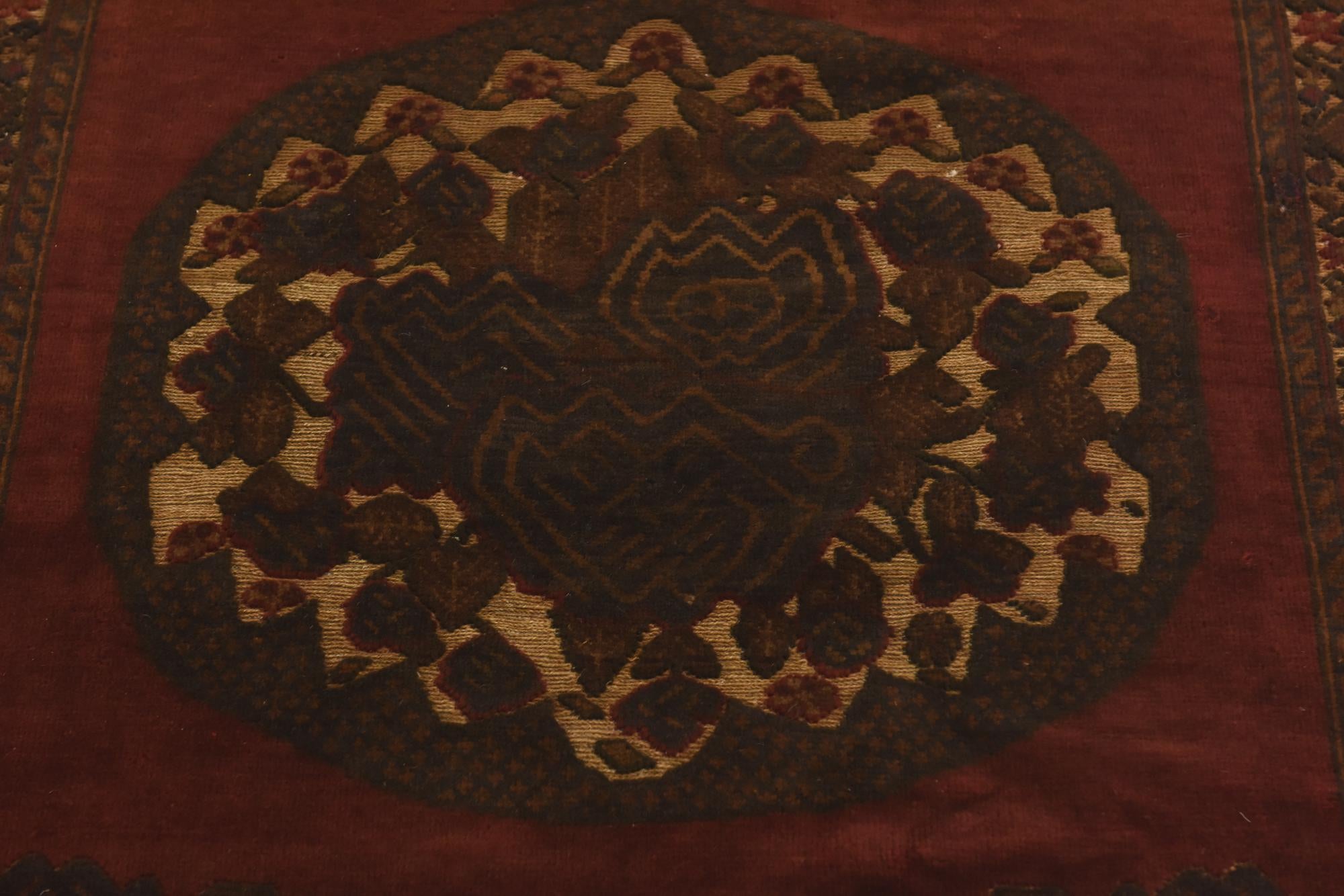 3' 10 x 6' 3 Hand Knotted Sumak Wool Rug