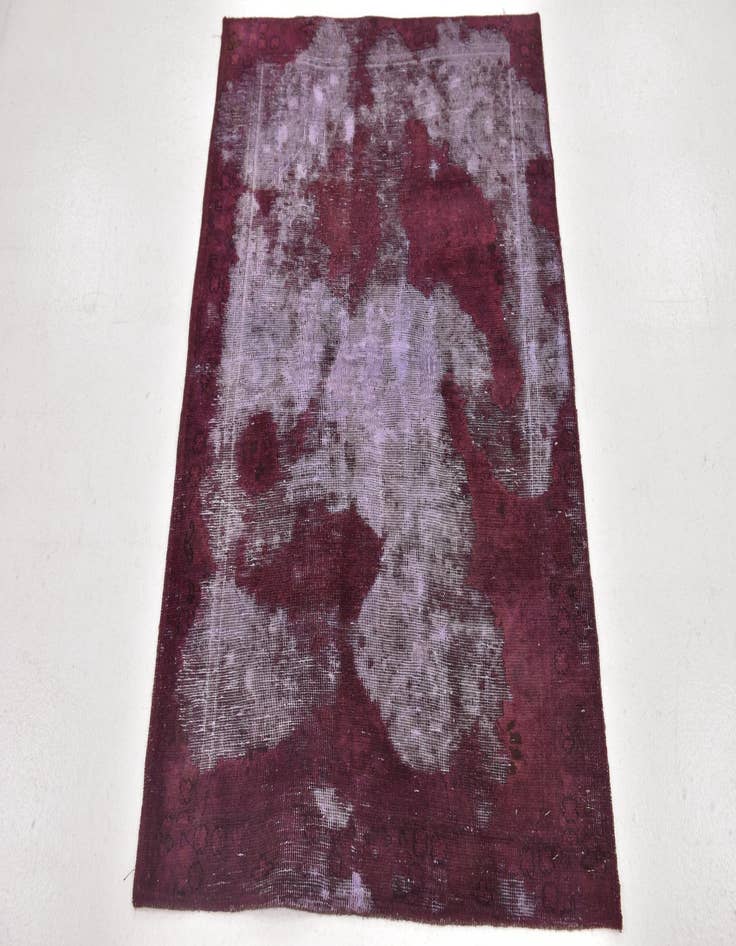 Detail image of 3' x 4' 2  Hand Knotted Ultra Vintage Persian Wool Rug